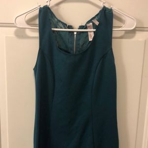 Teal Dress